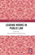 Cover: Leading Works in Public Law - Routledge