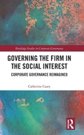 Cover: Governing the Firm in the Social Interest - Routledge