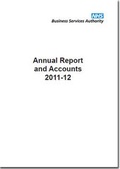 Cover: NHS Business Services Authority annual report and accounts 2011-12 - TSO