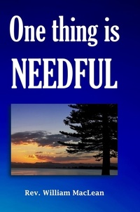 Enlarge image Cover: One thing is needful - Reformation Press