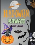 Cover: Halloween Kawaii Coloring Book - Maria Oprea