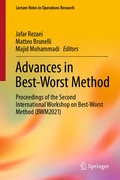 Cover: Advances in Best-Worst Method - Springer