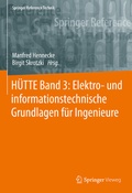 Cover: H&Uuml;TTE Band 3: Elektro- und informationstechnische Grundlagen f&uuml;r Ingenieure - Springer Vieweg