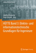 Cover: H&Uuml;TTE Band 3: Elektro- und informationstechnische Grundlagen f&uuml;r Ingenieure - Springer Vieweg