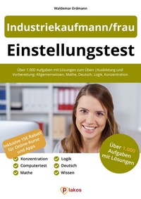 Abbildung von: Einstellungstest Industriekaufmann / Industriekauffrau - Plakos GmbH