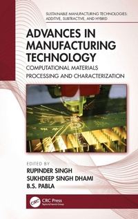 Enlarge image Cover: Advances in Manufacturing Technology - CRC Press