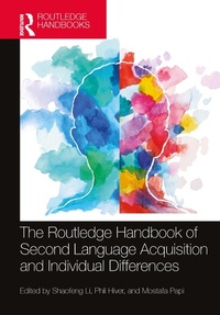 Enlarge image Cover: The Routledge Handbook of Second Language Acquisition and Individual Differences - Routledge