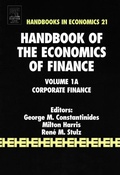 Cover: Handbook of the Economics of Finance - North-Holland