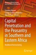 Cover: Capital Penetration and the Peasantry in Southern and Eastern Africa - Springer