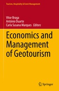 Cover: Economics and Management of Geotourism - Springer