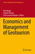 Cover: Economics and Management of Geotourism - Springer