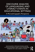 Cover: Discourse Analysis of Languaging and Literacy Events in Educational Settings - Routledge