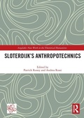Cover: Sloterdijk's Anthropotechnics - Routledge