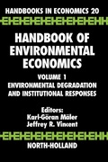Cover: Handbook of Environmental Economics: Volume 1 - North-Holland