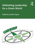 Cover: Rethinking Leadership for a Green World - Routledge