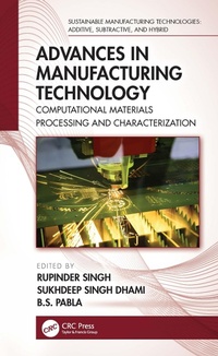 Enlarge image Cover: Advances in Manufacturing Technology - CRC Press