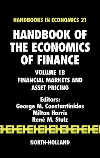 Enlarge image Cover: Handbook of the Economics of Finance: Volume 1B - North-Holland