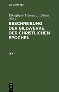 Cover: Text - De Gruyter