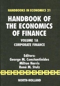 Cover: Handbook of the Economics of Finance: Volume 1A - North-Holland
