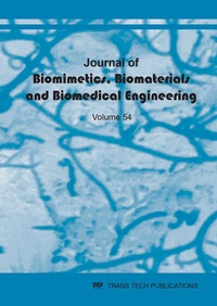 Abbildung von: Journal of Biomimetics, Biomaterials and Biomedical Engineering Vol. 54 - Trans Tech Publications Ltd