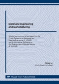 Cover: Materials Engineering and Manufacturing - Trans Tech Publications Ltd