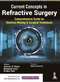Enlarge image Cover: Current Concepts in Refractive Surgery - Jaypee Brothers Medical Publishers