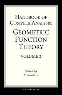 Abbildung von: Handbook of Complex Analysis - North-Holland