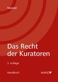 Cover: Das Recht der Kuratoren - Manz
