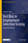 Cover: Test Bias in Employment Selection Testing - Springer