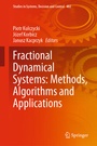 Cover: Fractional Dynamical Systems: Methods, Algorithms and Applications - Springer