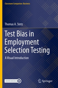 Enlarge image Cover: Test Bias in Employment Selection Testing - Springer