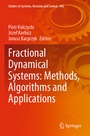 Cover: Fractional Dynamical Systems: Methods, Algorithms and Applications - Springer