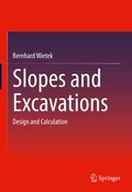 Cover: Slopes and Excavations - Springer