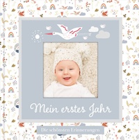 Abbildung von: Babyalbum mit Fensterausschnitt für das 1. Lebensjahr zum Eintragen der schönsten Momente und Erinnerungen mit Platz für Fotos | genderneutral für Jungen und Mädchen - Nova MD