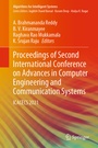 Cover: Proceedings of Second International Conference on Advances in Computer Engineering and Communication Systems - Springer