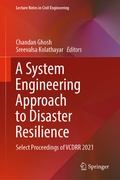 Cover: A System Engineering Approach to Disaster Resilience - Springer