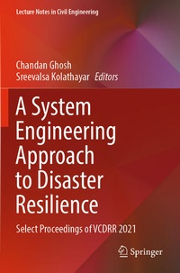 Enlarge image Cover: A System Engineering Approach to Disaster Resilience - Springer