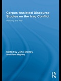 Cover: Corpus-Assisted Discourse Studies on the Iraq Conflict - Routledge