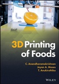 Cover: 3D Printing of Foods - Wiley