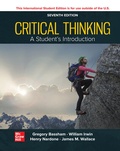Cover: Critical Thinking: A Students Introduction ISE - McGraw-Hill Education