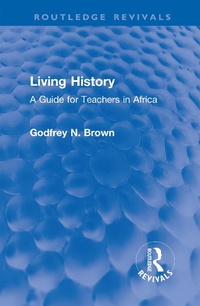 Abbildung von: Living History - Routledge
