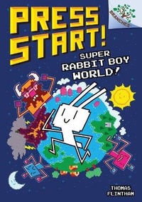 Enlarge image Cover: Super Rabbit Boy World!: A Branches Book (Press Start! #12) - Scholastic Inc.