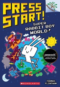 Enlarge image Cover: Super Rabbit Boy World!: A Branches Book (Press Start! #12) - Scholastic US