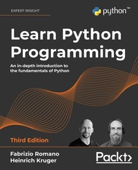 Enlarge image Cover: Learn Python Programming - Packt Publishing Limited