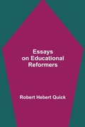 Cover: Essays On Educational Reformers - Alpha Editions