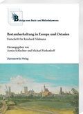 Cover: Bestandserhaltung in Europa und Ostasien - Harrassowitz Verlag