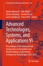 Cover: Advanced Technologies, Systems, and Applications VI - Springer