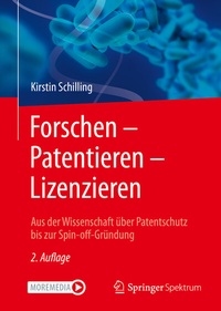 Abbildung von: Forschen - Patentieren - Lizenzieren - Springer Spektrum