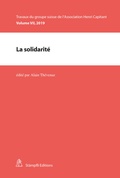 Cover: La solidarit&eacute; - St&auml;mpfli Verlag