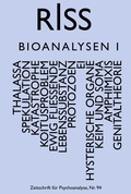 Cover: RISS - Zeitschrift f&uuml;r Psychoanalyse - TEXTEM VERLAG